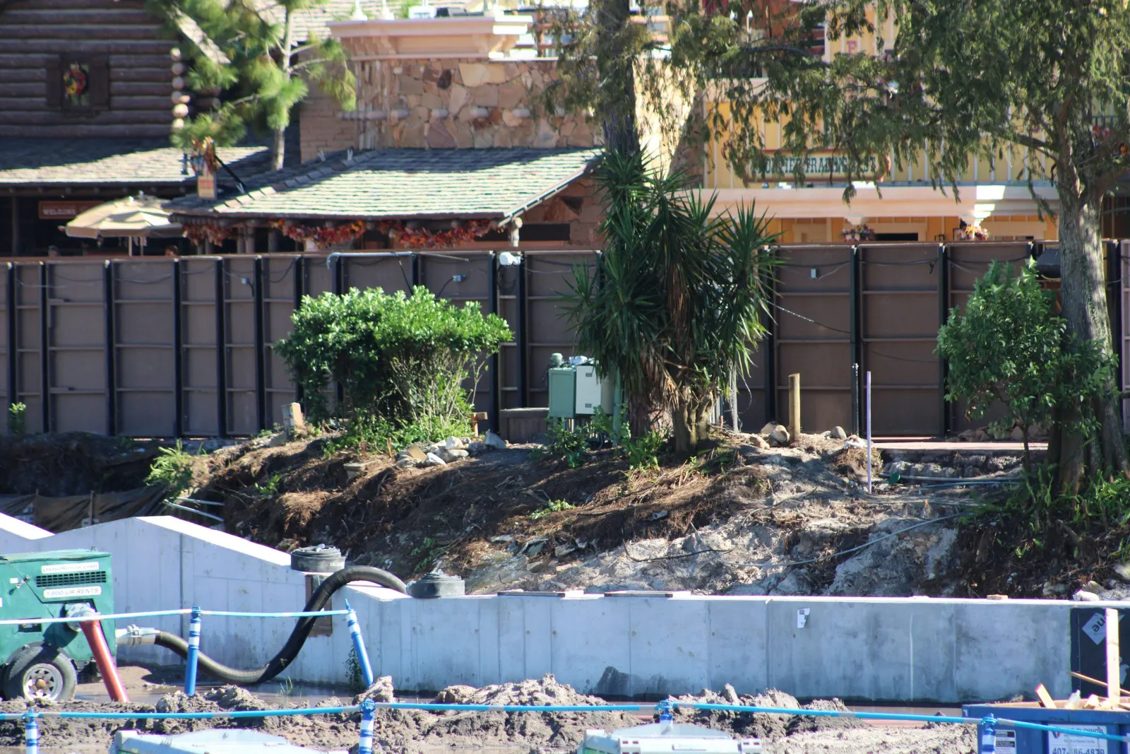 Frontierland Boardwalk Almost Entirely Demolished: Inside the Piston Peak Site Today